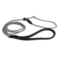 Kennel retriever leash 5mmx180cm black/grey