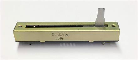 Potensiometer 281109 25KohmA 13x14x90mm brukt
