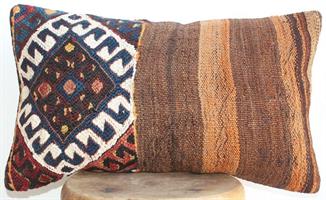 Anatolian kilim cushion cover 50 x 30