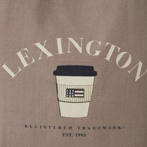 Lexington Lenox Organic Cotton Shopper, Light Brown
