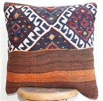 Anatolian kilim cushion cover 45 x 45