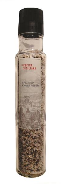 Siciliansk Salt og Pepperkvern 250g