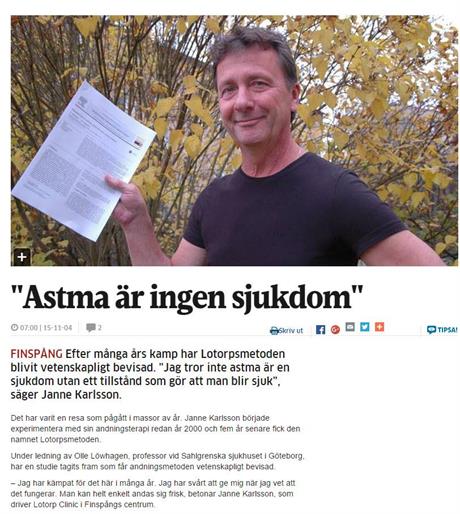 Astma är ingen sjukdom