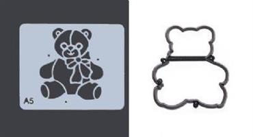 "Stencil/Cutter Teddy"