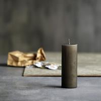 House Doctor Candle, Grey/Brown 20 x 7 cm