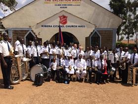 Kibera Citadel Band with guests