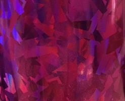 Holografisk folie teip mørk rosa ca 15x30cm