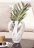 Zelected By Houze Vase Paradizo High, White