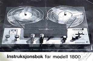 TB1800 - bruksanvisning, PDF