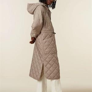 Beaumont Brooklyn Oversized Parka, Soft Taupe