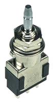MPA106F Silver SPDT ON-(ON) Push Button Switch, 3
