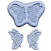 Silikonform Lace CK Butterfly 2 deler