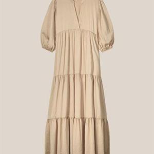 Summum Woman Maxi Dress Silky Touch, Alpaca