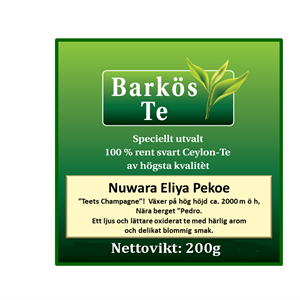 Nuwara Eliya Pekoe 200g foliepåse