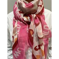 Three M Scarves, Rose