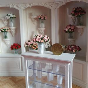 Bukett i vas/Flowers in vase