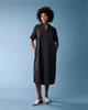 Lexington Ines Linen Blend Shirt Dress, Dark Blue