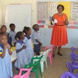 Kibera Nursary School - class 3