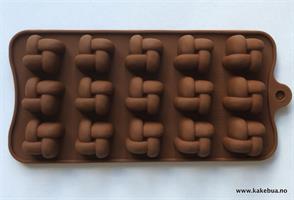 Silikonform sjokoladefigurer 17