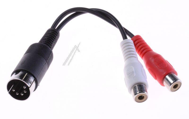 5-PIN DIN HAN <- 2 X PHONO HUN 0.2M 