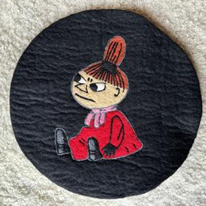 Tovad sittdyna från Klippan Mumin grå