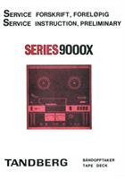 9000X - Servicemanual, PDF