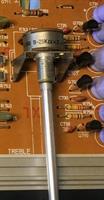 POTMETER 25K x 2, LIN, AKSEL 4mm, P8H5x7,5mm