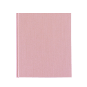 Notatbok vev 210*240 Dusty Pink