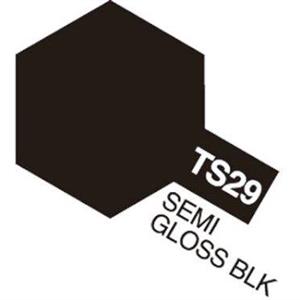 Sprayfärg TS-29 Semi Gloss Black Tamiya 85026