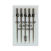 Organ symaskinnåler quilting anti-glue strl.90