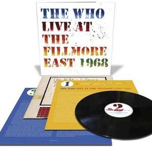 WHO: LIVE AT THE FILLMORE EAST-SATURDAY APRIL 6TH 1968 3LP