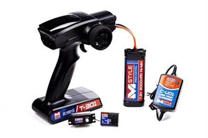 R/C - Radioset, Servo, Battery and Charger