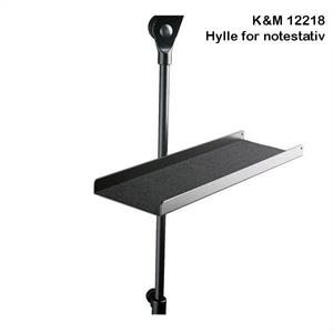 K&M Aluminium hylle for stativ