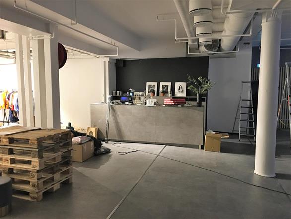 2018 - Vi utfører Maler og Gulvarbeider for Coture på Arkaden i Oslo