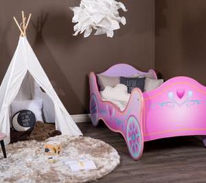 Magic Carriage säng rosa