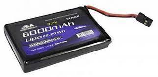 LiPo 6000mAh 3,7V for Sanwa M17