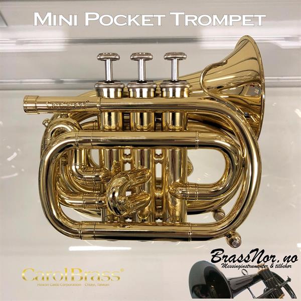 CarolBrass mini pocket trompet Bb