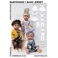 Sy til babydukke – 1. Basic jersey