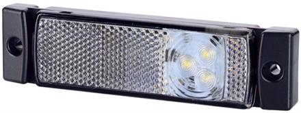 LED ETU-ÄÄRIVALO VALKOINEN 12-24 131 * 17 * 33mm 5m KAAPELILLA