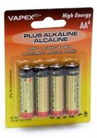 Plus Alkaline Batteries AA (4)