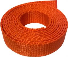 Syntetband polyester 20mm orange