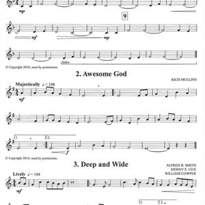 SUNDAY SCHOOL CHORUSES FOR YOUNG BANDS - PARTS