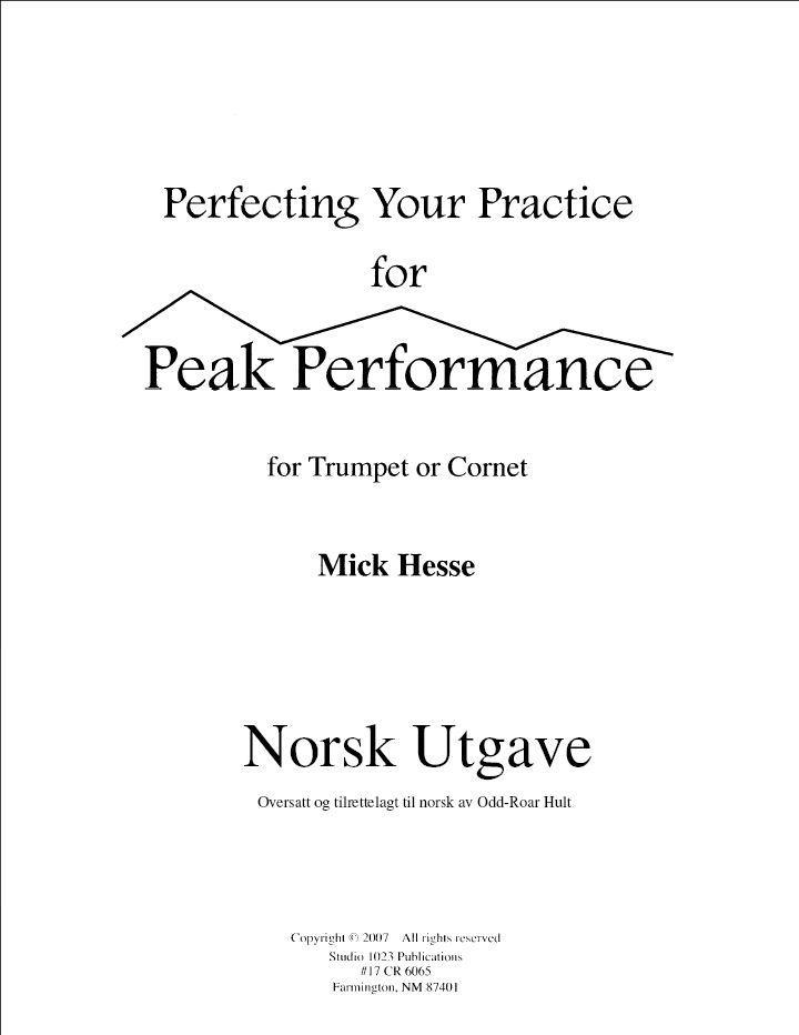 Perfect Practice øvingsbok