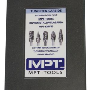 MPT-Tools Premium Kovametalliviilasarja DoubleX Cut 5-os