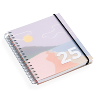 Kalender A6+ Spiral Plast - 2025