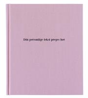 Notatbok vev 170*200 Dusty Pink