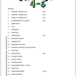 MUSIKTIPS 4-6