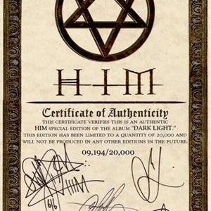 HIM: DARK LIGHT-HEARTAGRAM INTERNET EDITION METAL CASE CD (AVAAMATON, MUOVEISSA) (V)