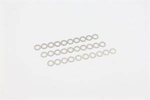 Shims 4x6mm 0,1 / 0,2 / 0.3mm (10 av varje)