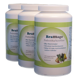 BraMage Prebiotika/kostfiber 3 stk.